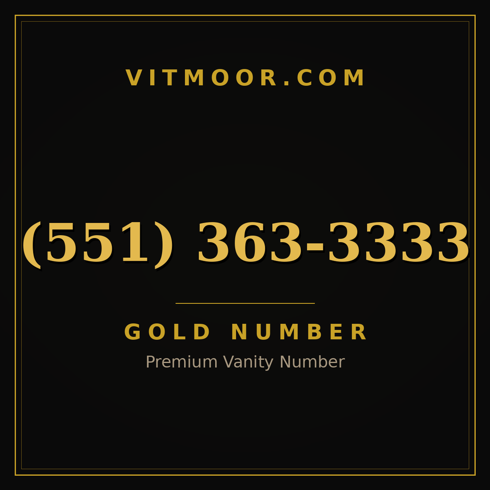 551 363-3333