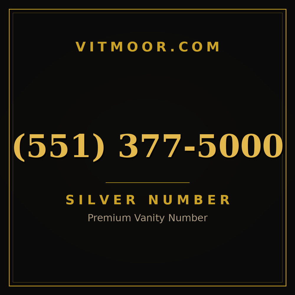 551 377-5000