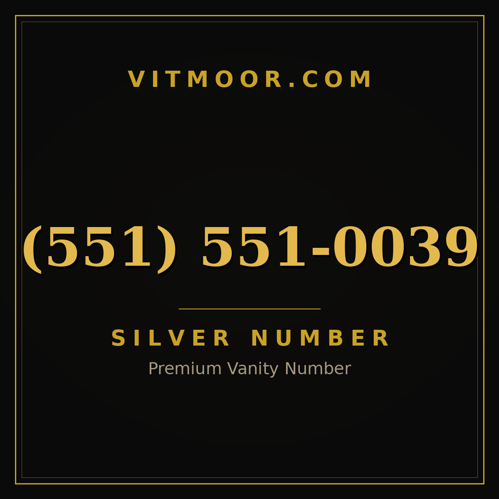 551 551-0039