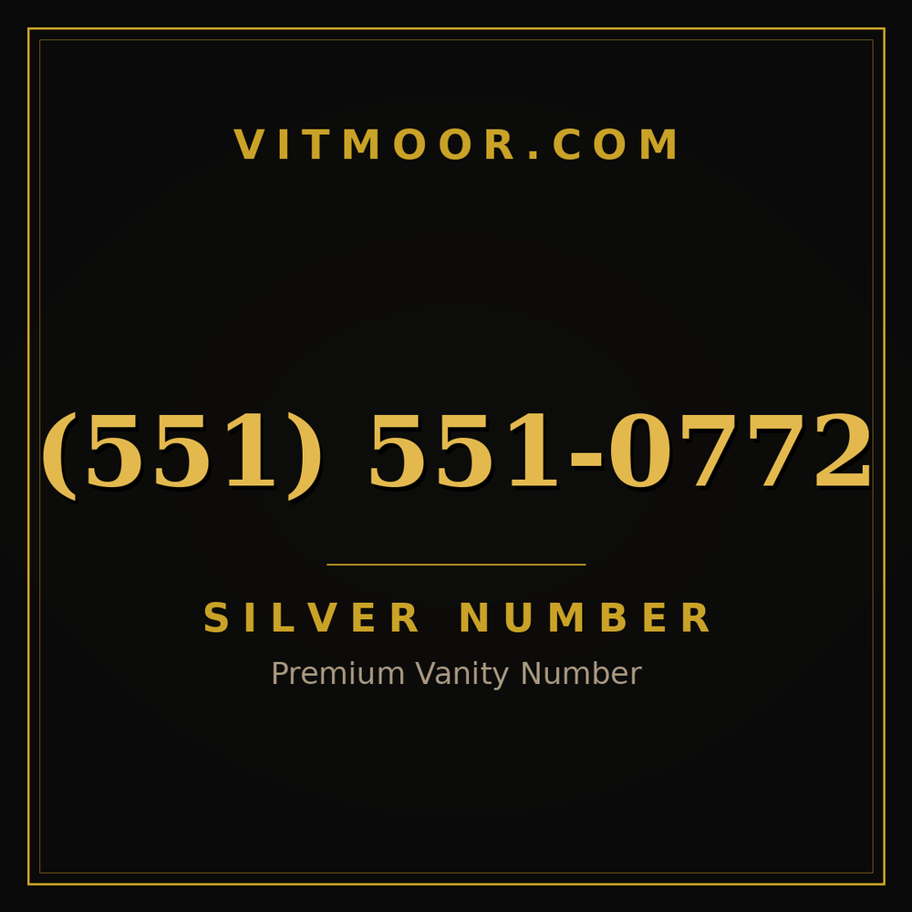 551 551-0772