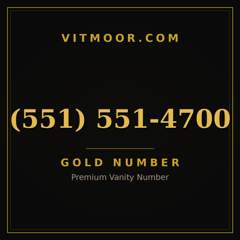 551 551-4700