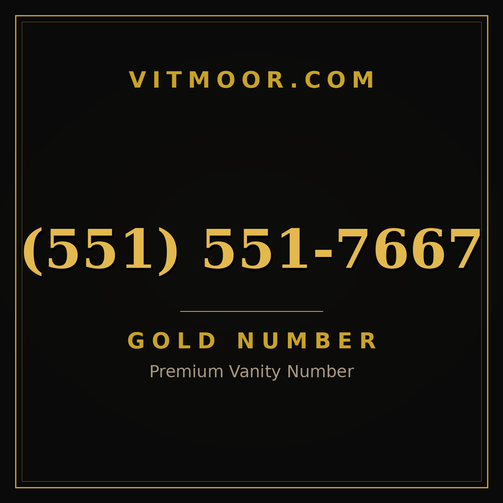 551 551-7667