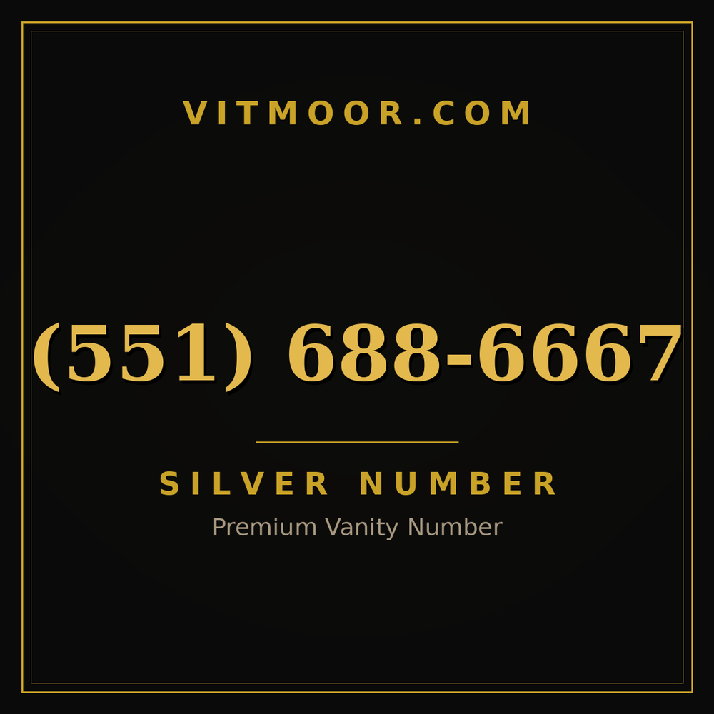 551 688-6667