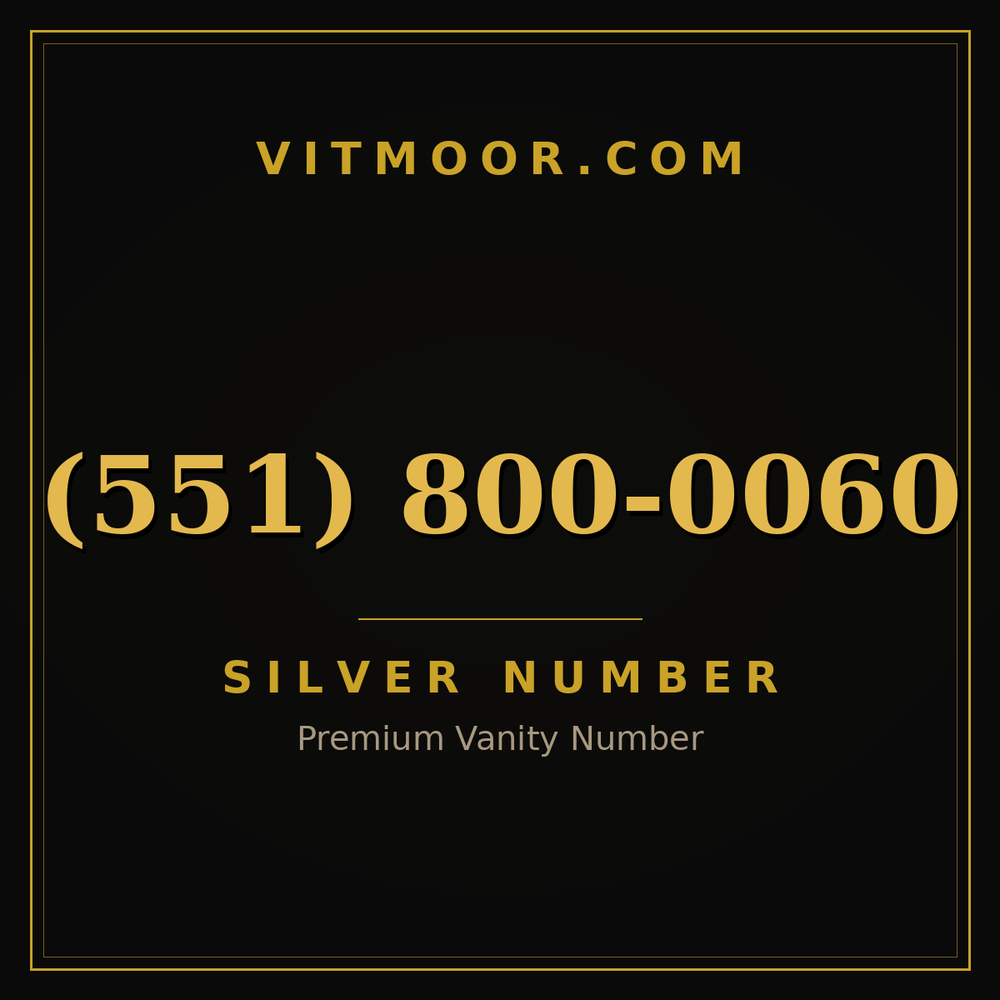 551 800-0060