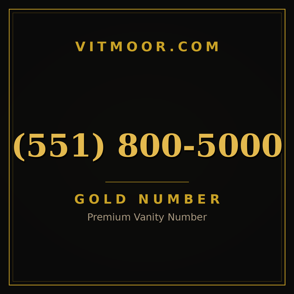 551 800-5000
