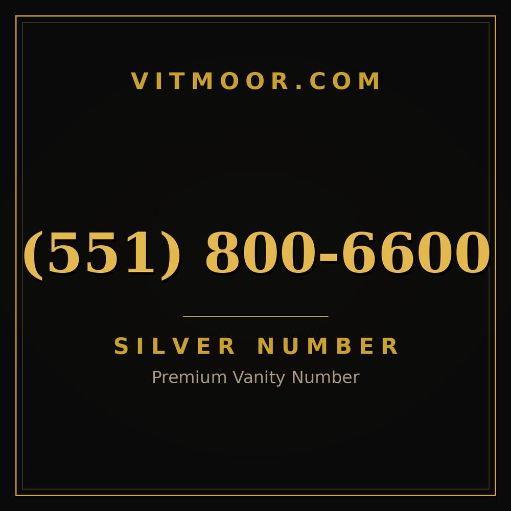 551 800-6600