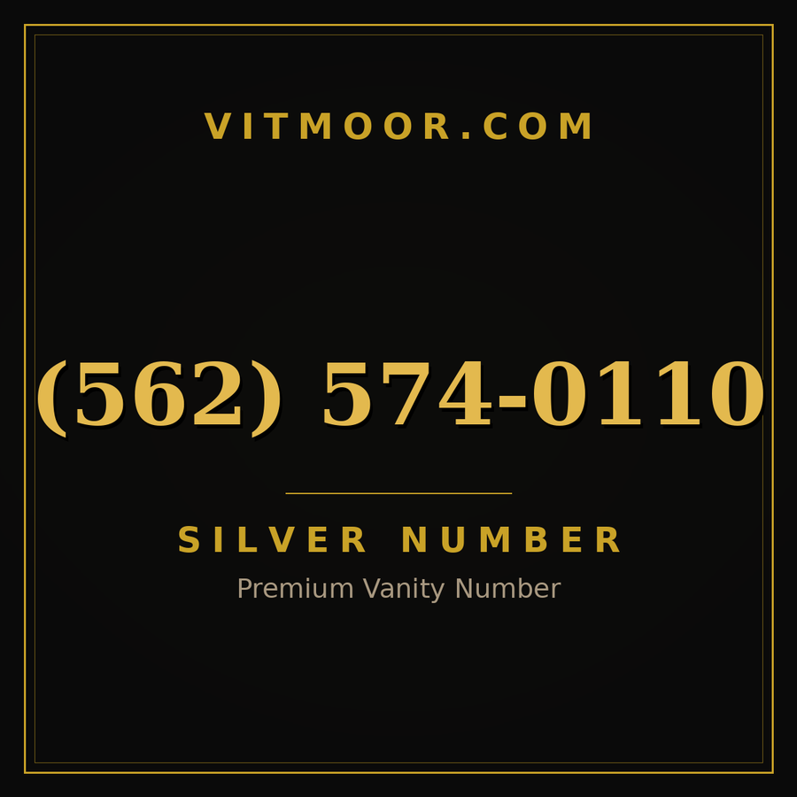 VITMOOR Silver premium number (562) 574-0110