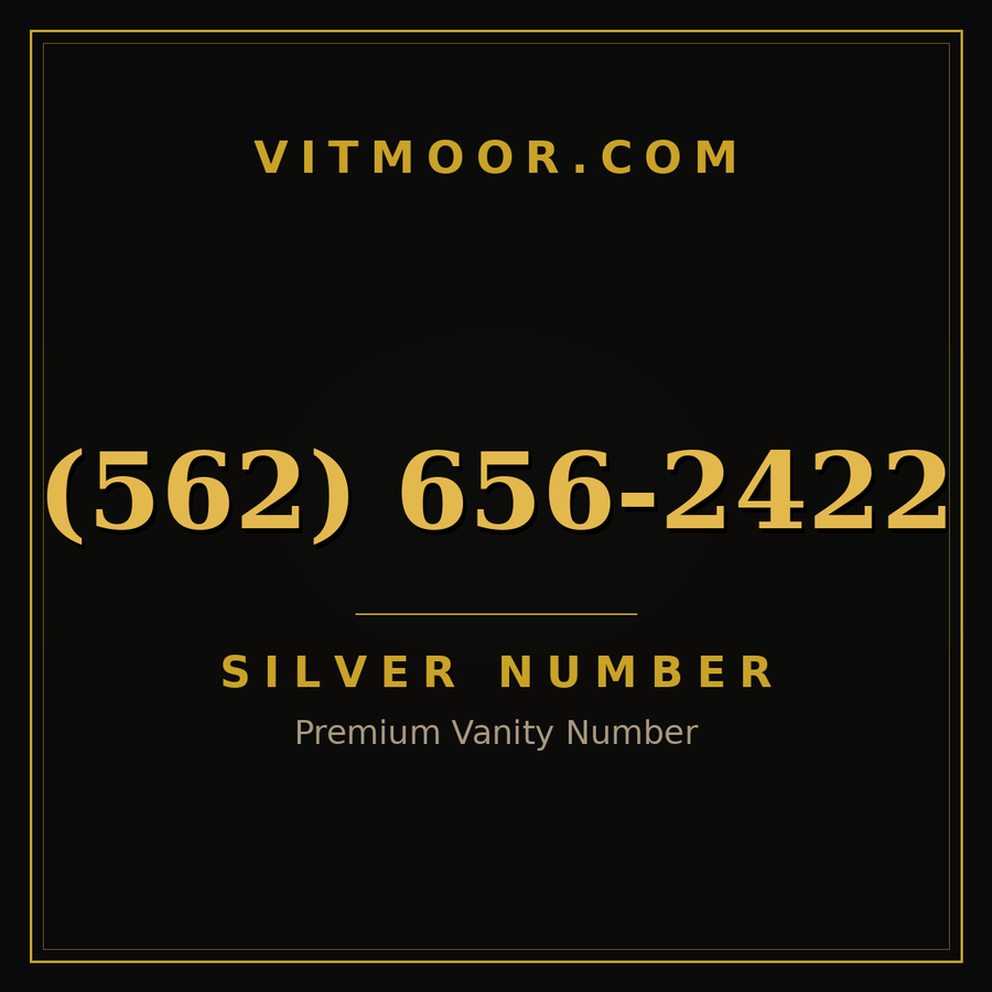 VITMOOR Silver premium number (562) 656-2422