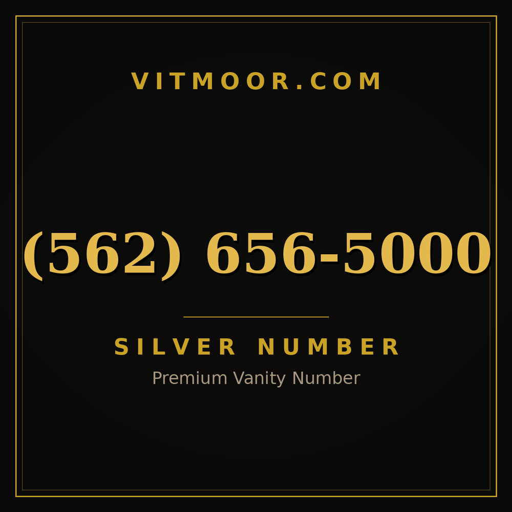 562 656-5000