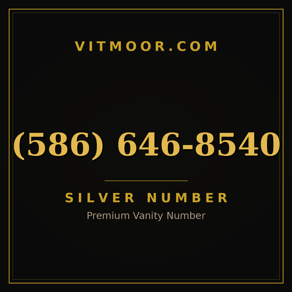 586 646-8540