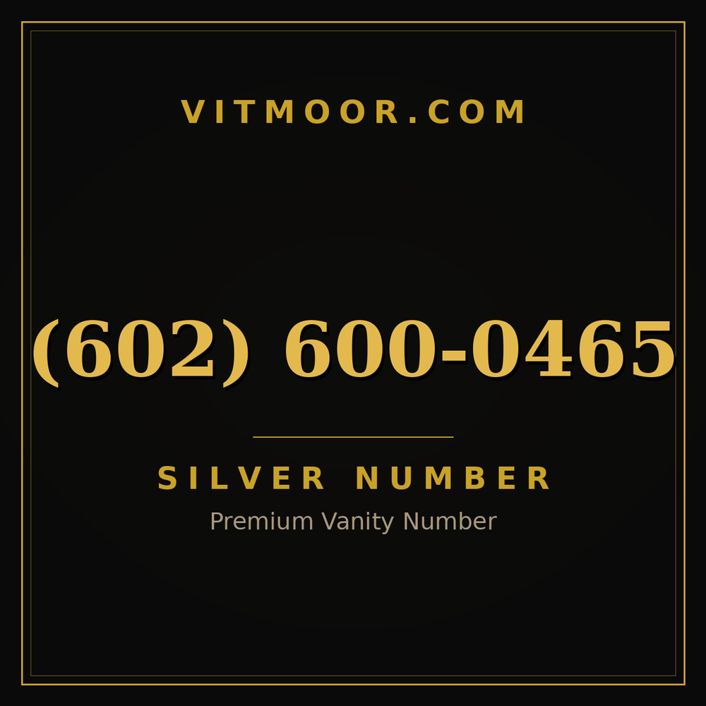 602 600-0465