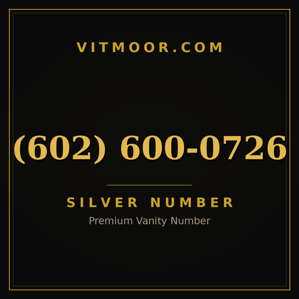 602 600-0726