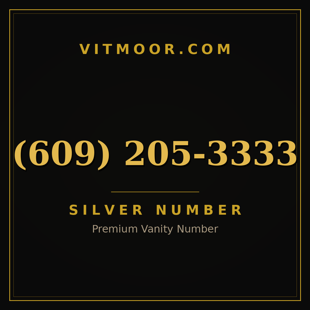 609 205-3333