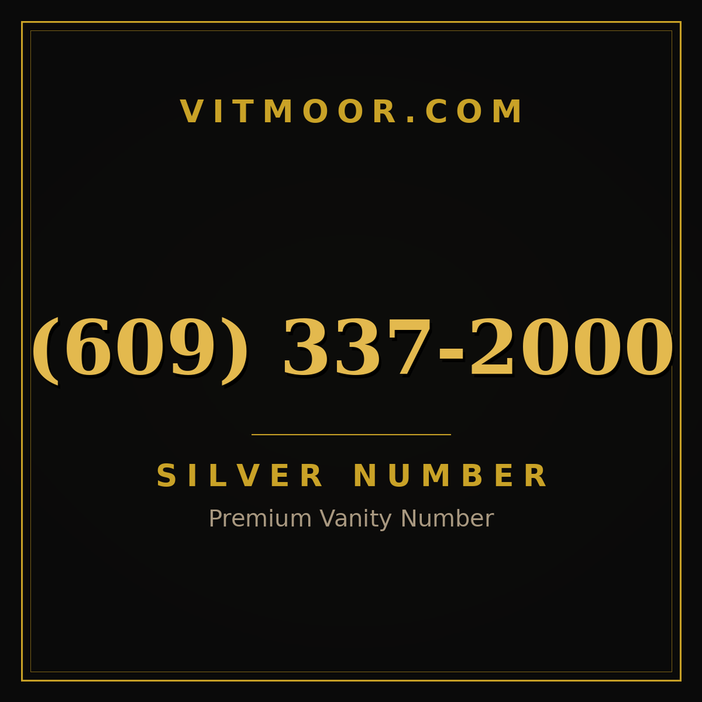 609 337-2000