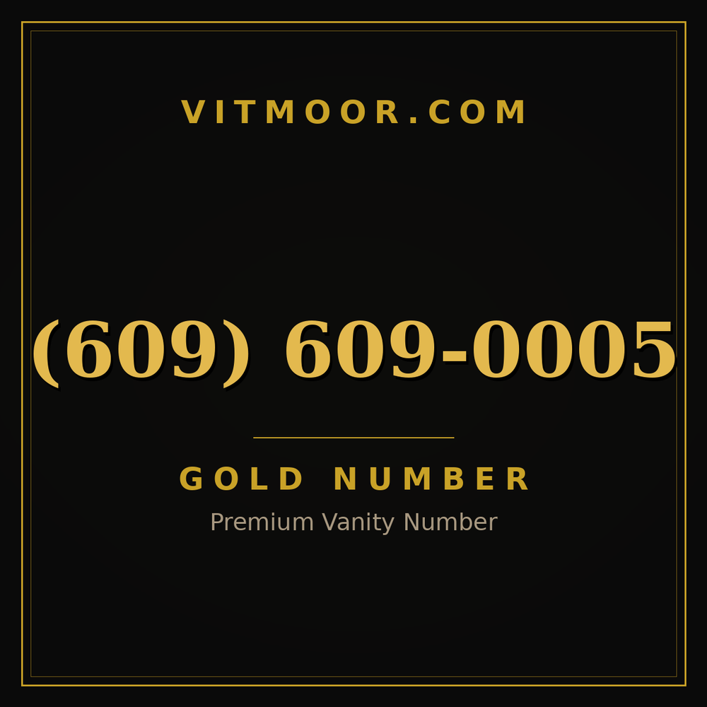609 609-0005