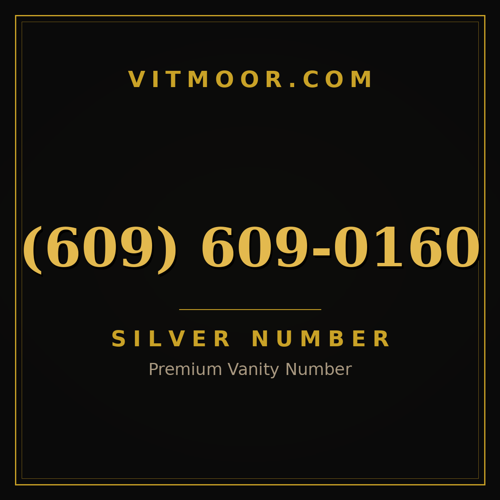 609 609-0160