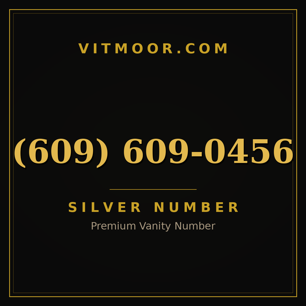 609 609-0456