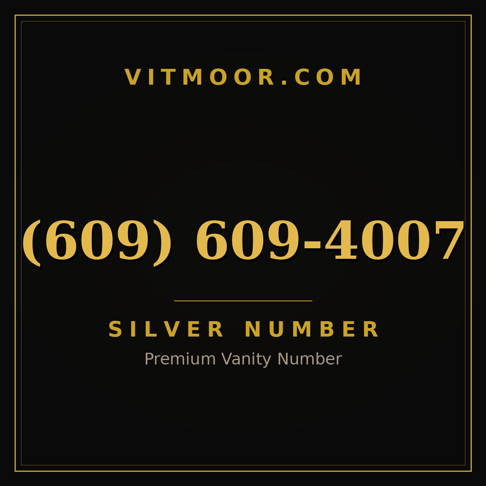609 609-4007