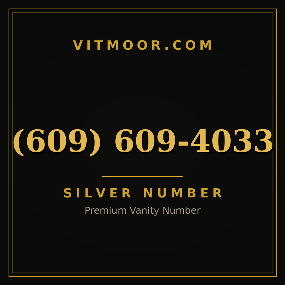 609 609-4033