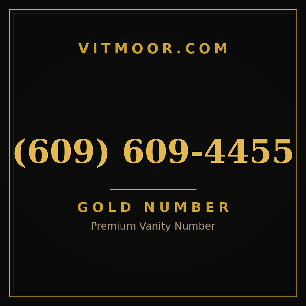 609 609-4455
