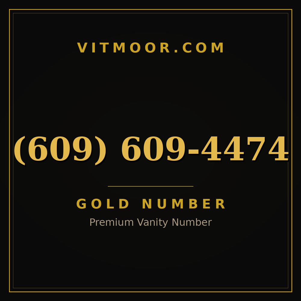 609 609-4474