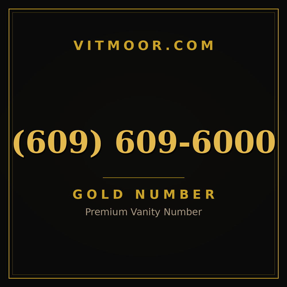 609 609-6000
