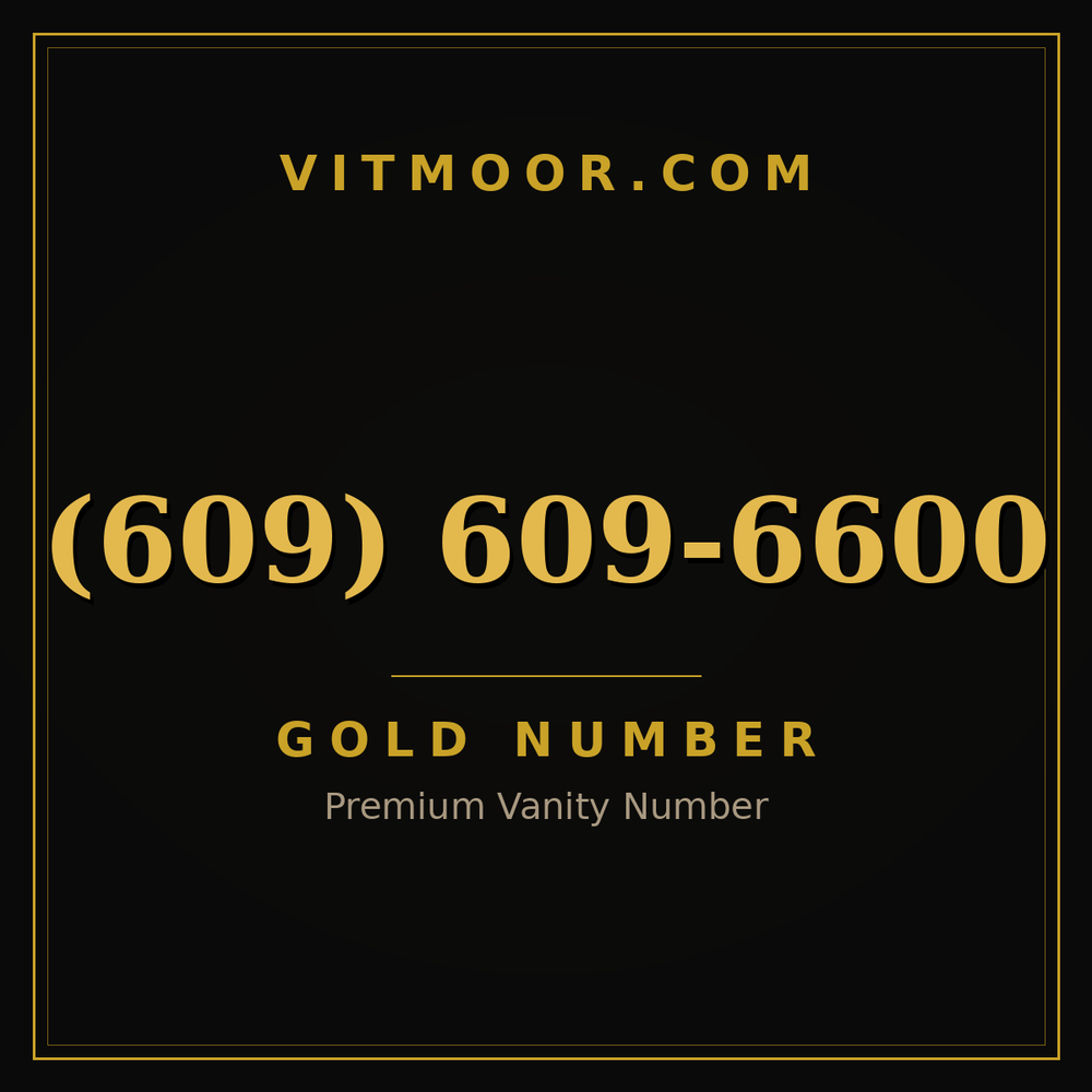 609 609-6600