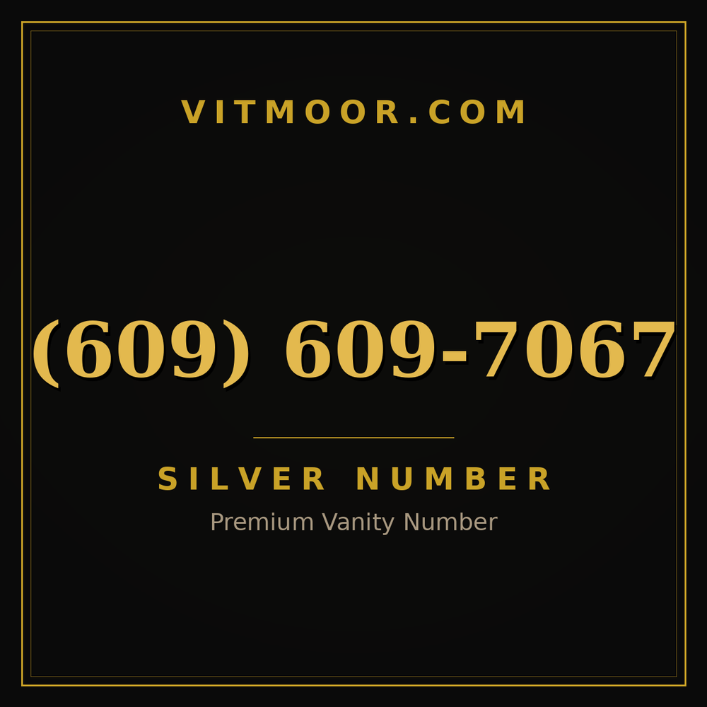 609 609-7067