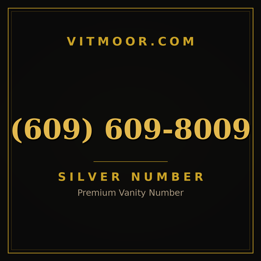 609 609-8009