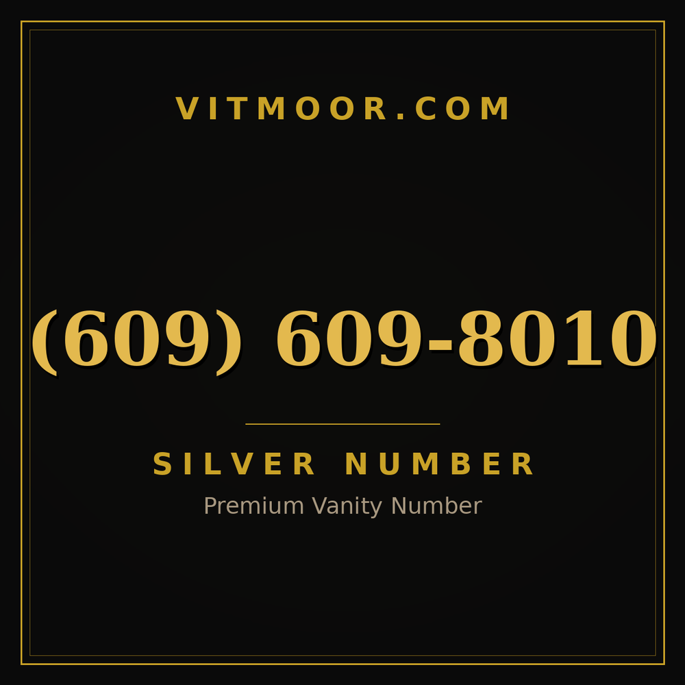 609 609-8010