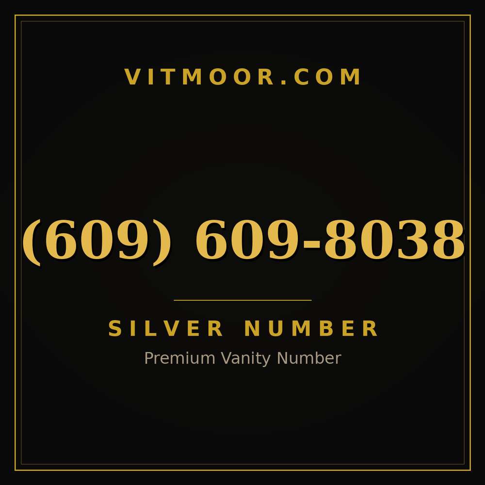 609 609-8038