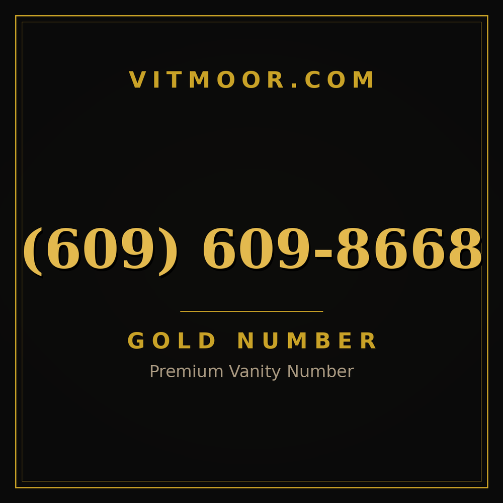 609 609-8668