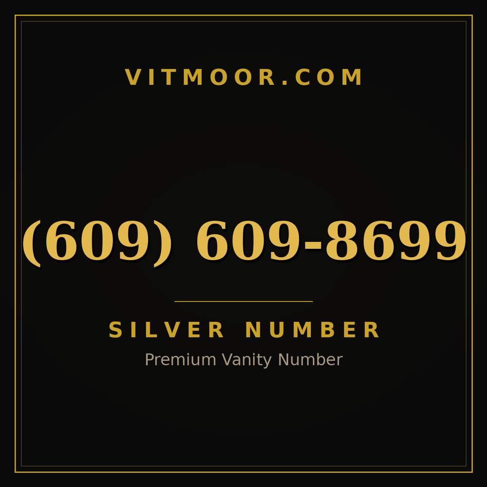 609 609-8699