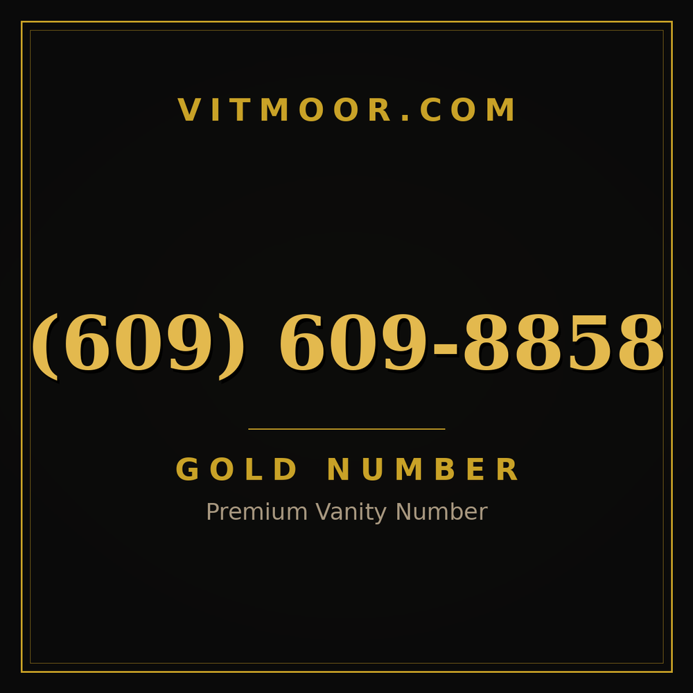 609 609-8858