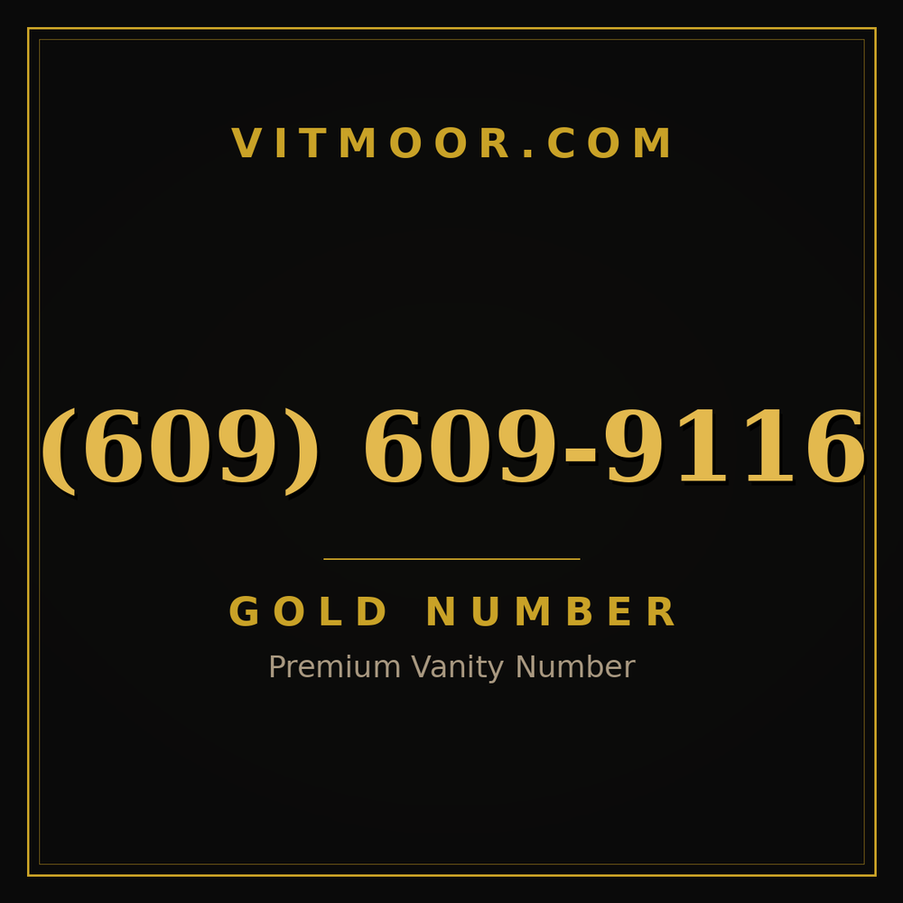 609 609-9116
