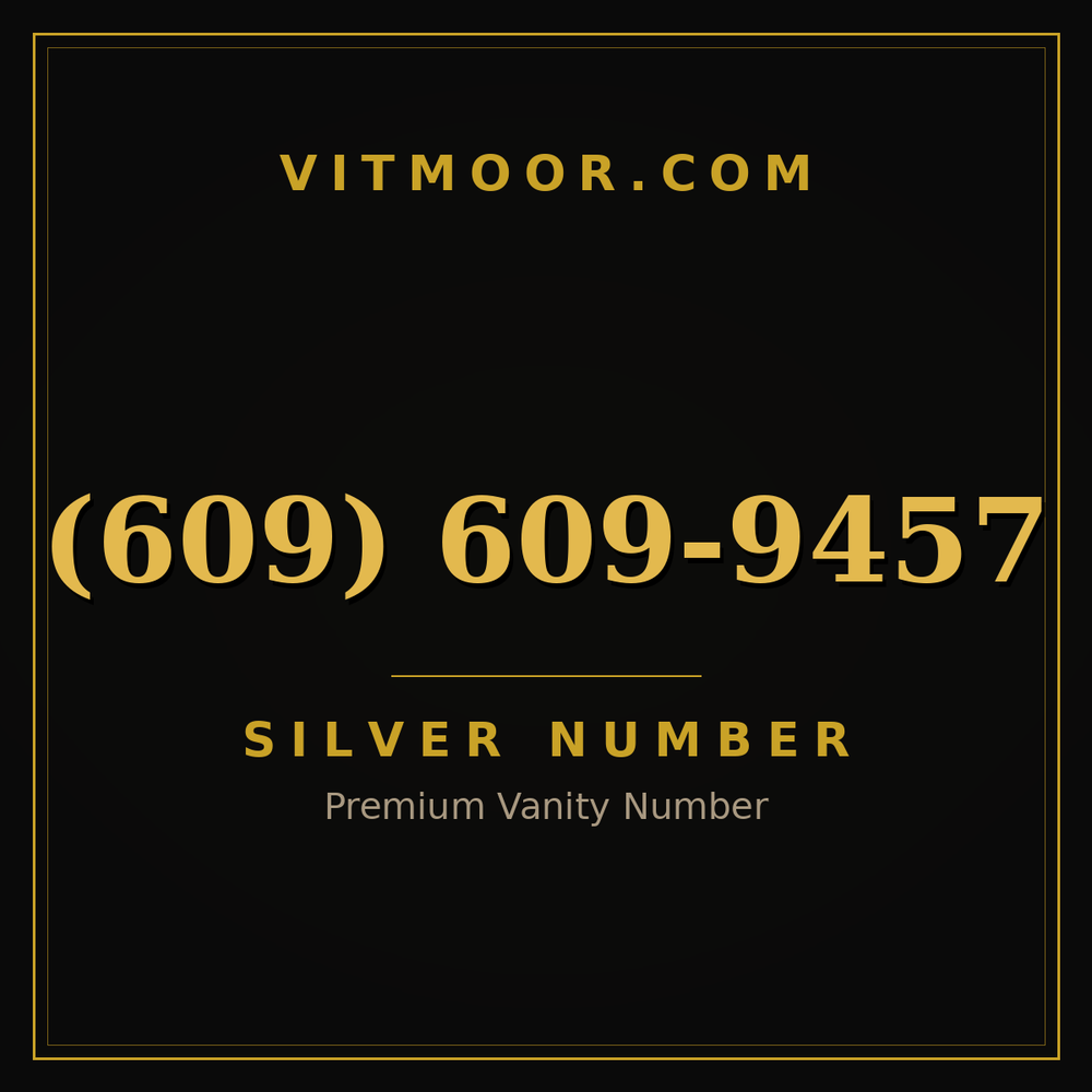 609 609-9457