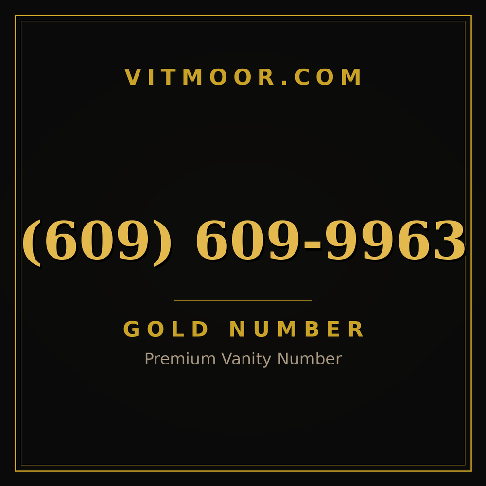 609 609-9963