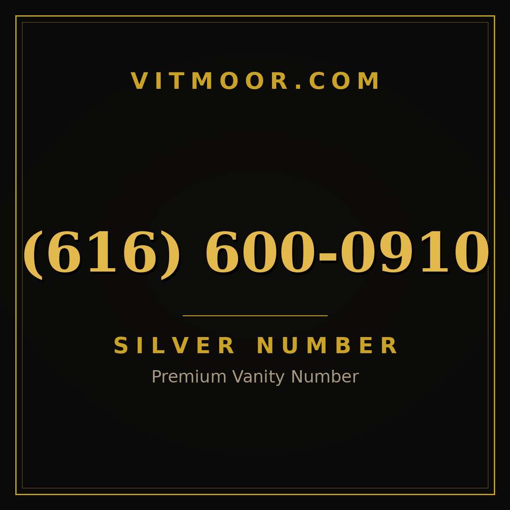 616 600-0910