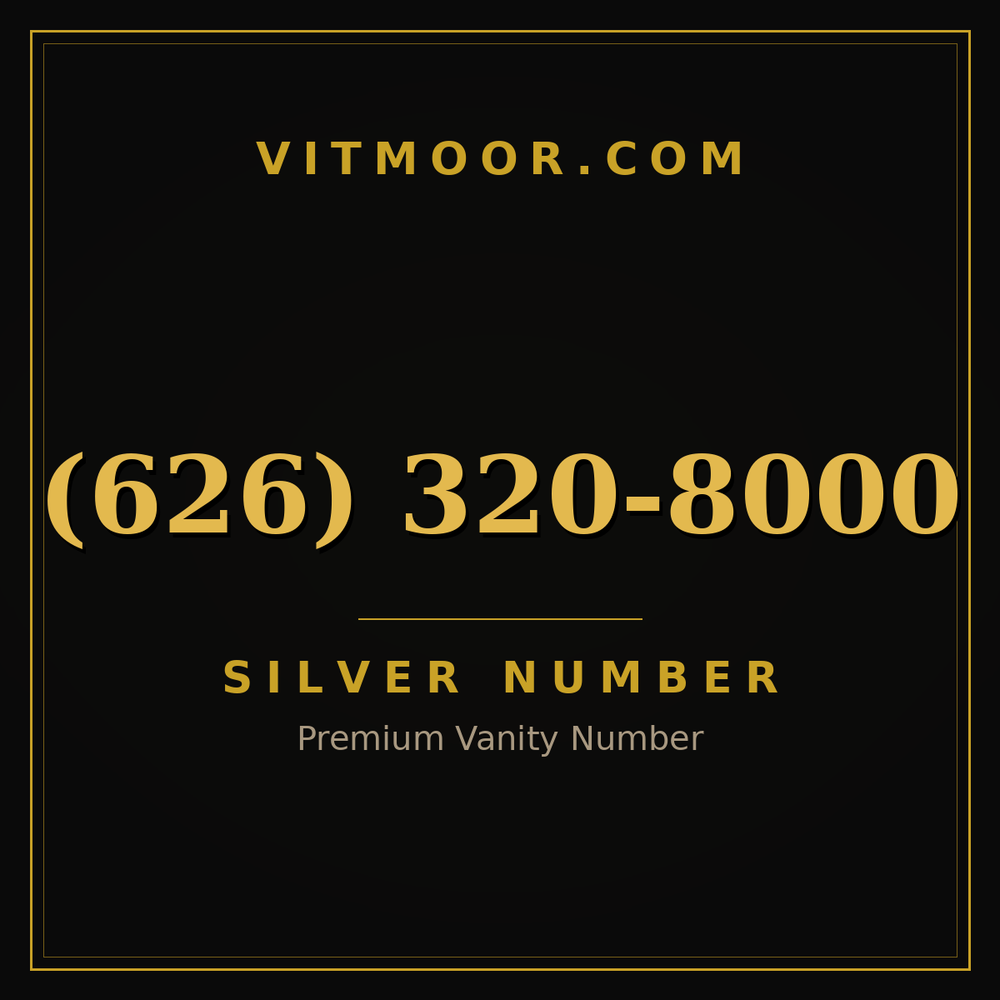 626 320-8000