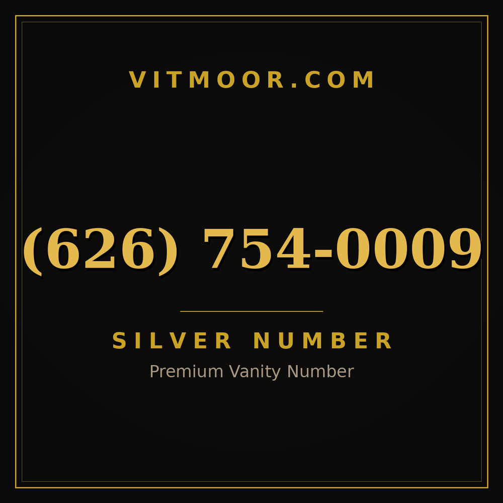 626 754-0009