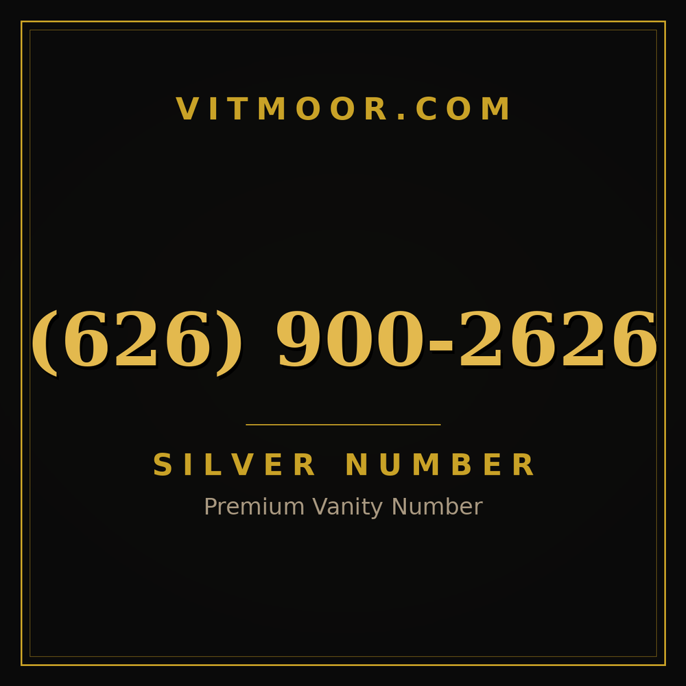 626 900-2626