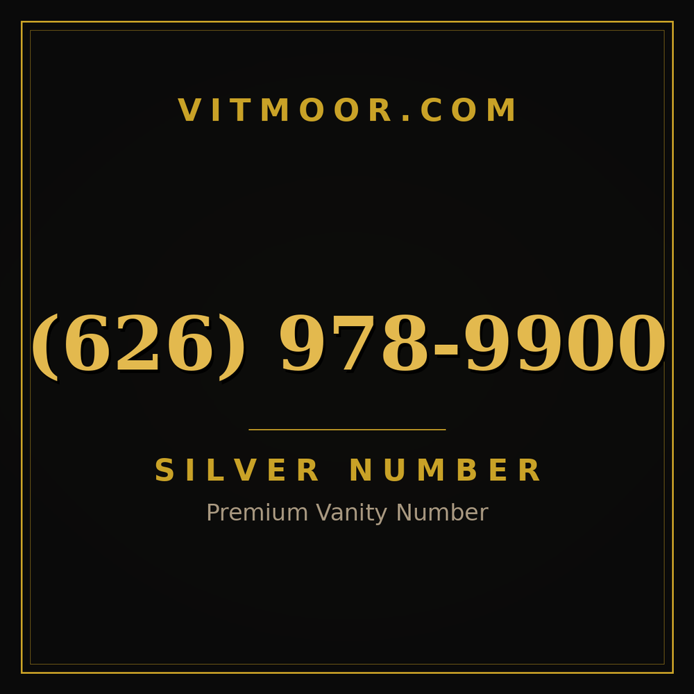 626 978-9900