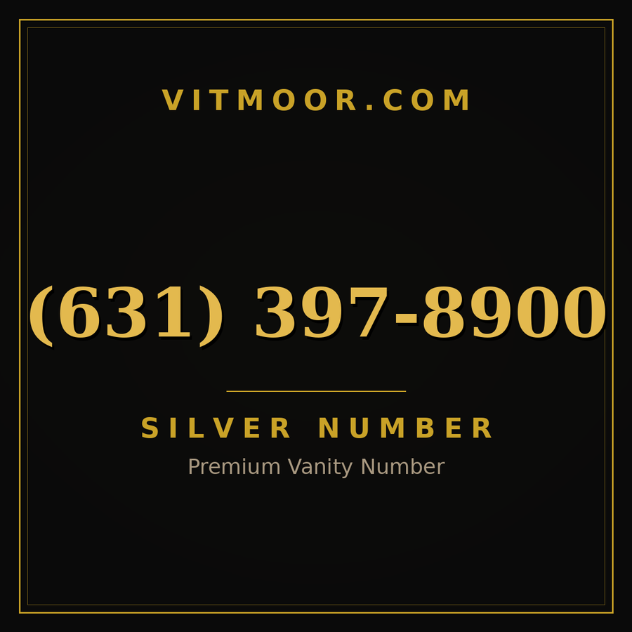 VITMOOR Silver premium number (631) 397-8900