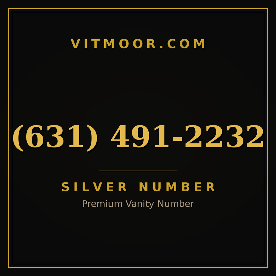 VITMOOR Silver premium number (631) 491-2232