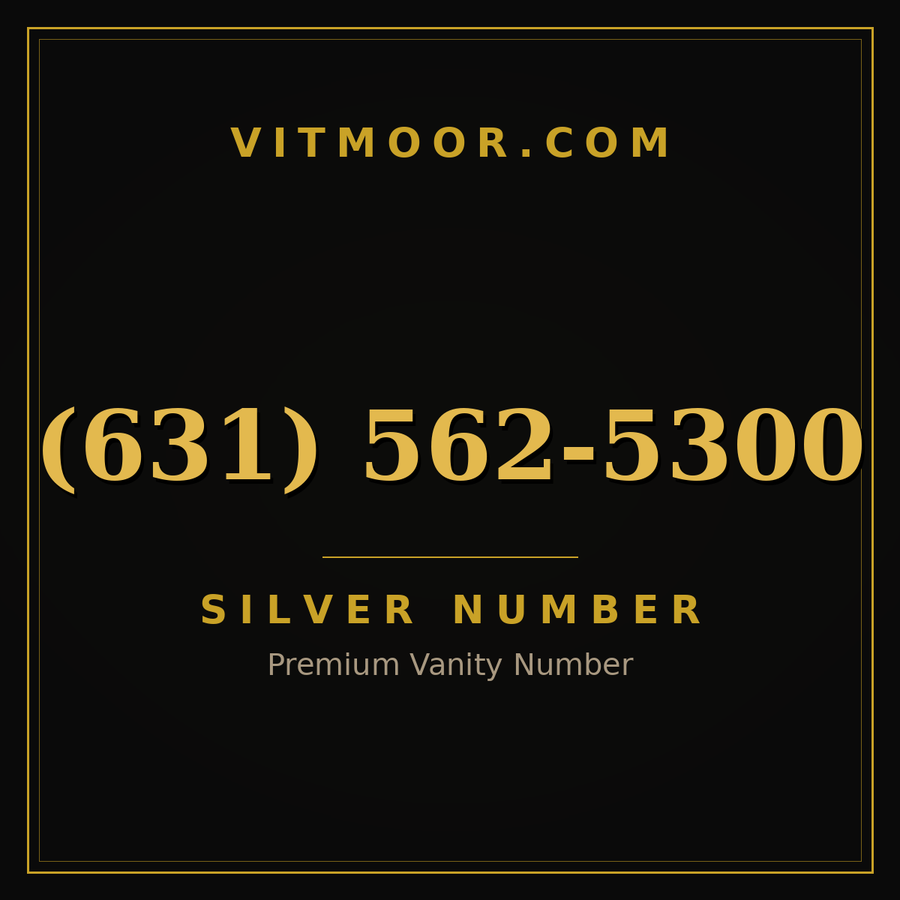 VITMOOR Silver premium number (631) 562-5300