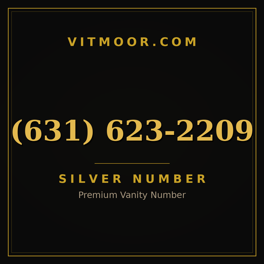 VITMOOR Silver premium number (631) 623-2209