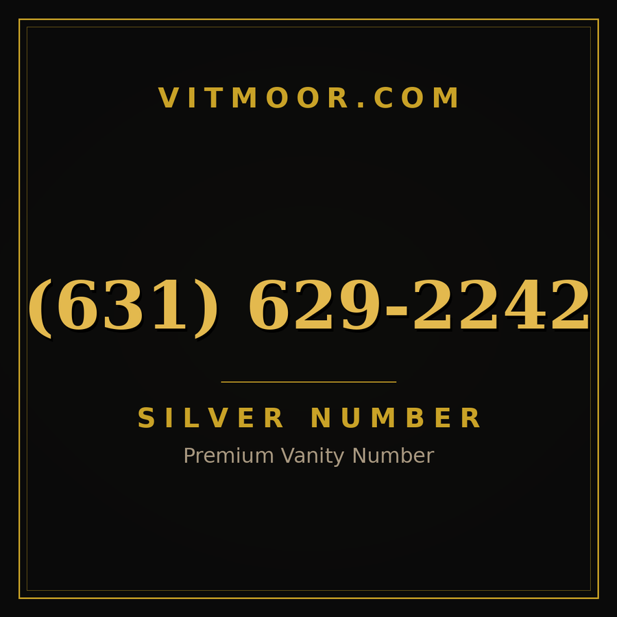 VITMOOR Silver premium number (631) 629-2242