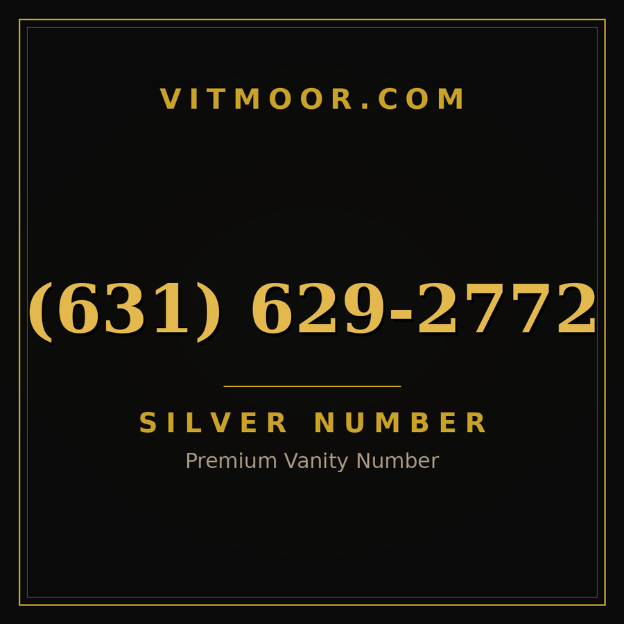 VITMOOR Silver premium number (631) 629-2772