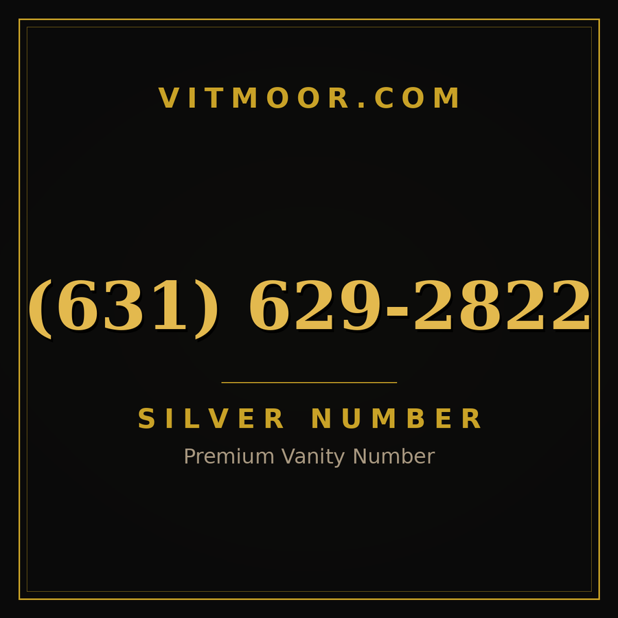 VITMOOR Silver premium number (631) 629-2822