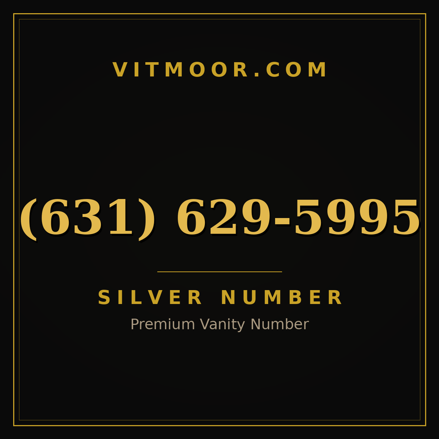 VITMOOR Silver premium number (631) 629-5995